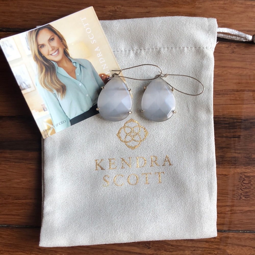 Kendra Scott Slate Drop Earrings